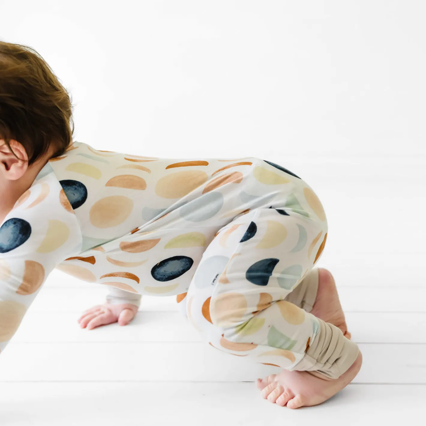 Zippies|Mommy & Me<Little Sleepies Crescent Zippy Luna Neutral