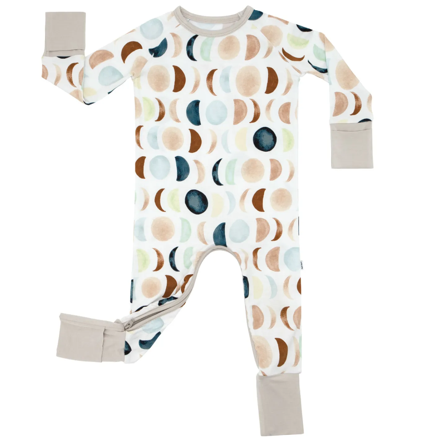 Zippies|Mommy & Me<Little Sleepies Crescent Zippy Luna Neutral