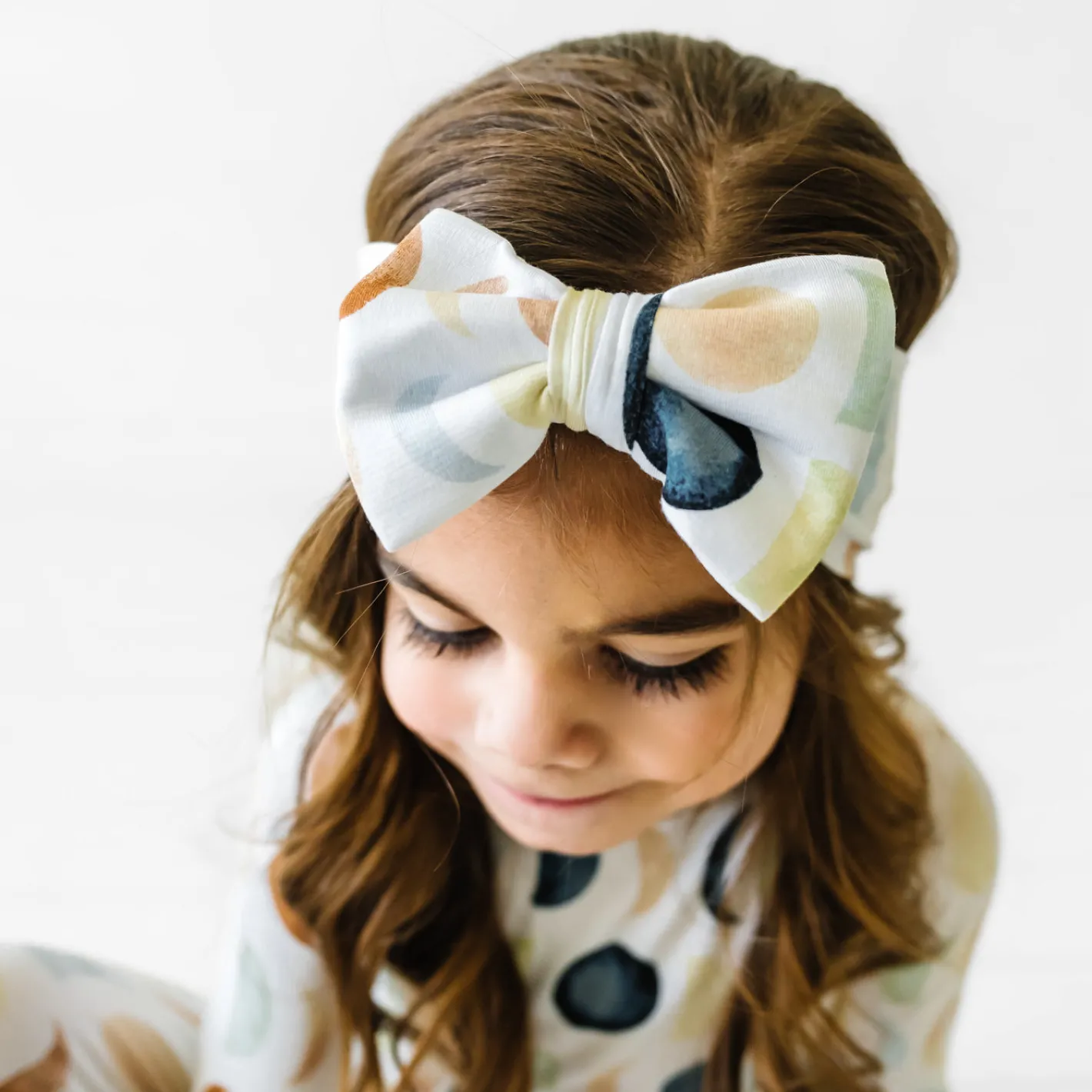 Hats & Headbands<Little Sleepies Luxe Bow Headband Luna Neutral