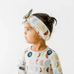 Hats & Headbands<Little Sleepies Luxe Bow Headband Luna Neutral