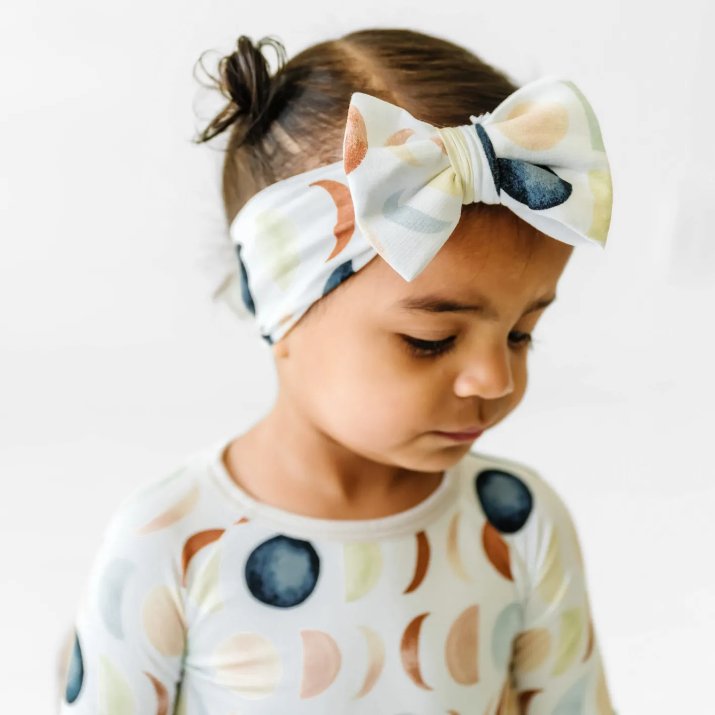 Hats & Headbands<Little Sleepies Luxe Bow Headband Luna Neutral