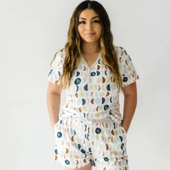 Mommy & Me|Mommy & Me<Little Sleepies Women's Pajama Shorts Luna Neutral