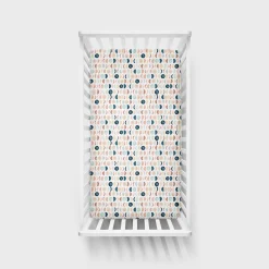 Sheets<Little Sleepies Fitted Crib Sheet Luna Neutral