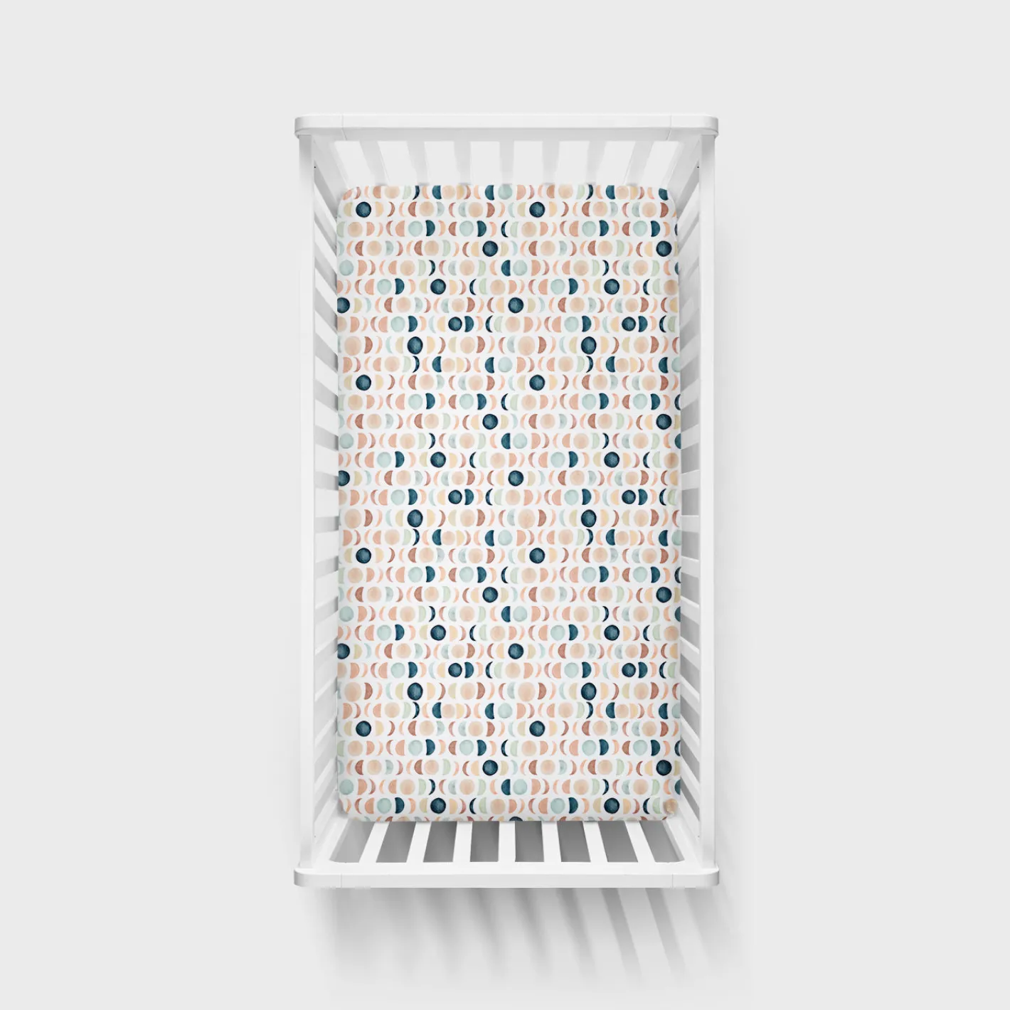 Sheets<Little Sleepies Fitted Crib Sheet Luna Neutral