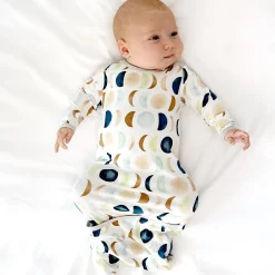 Layette|Infant Gowns<Little Sleepies Infant Gown Luna Neutral