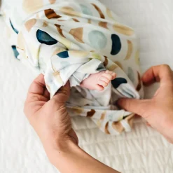 Layette|Infant Gowns<Little Sleepies Infant Gown Luna Neutral