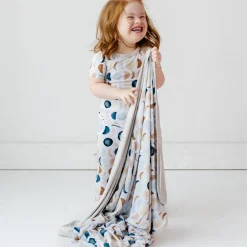 Cloud Blankets|Cloud Blankets<Little Sleepies Large Cloud Blanket® Luna Neutral