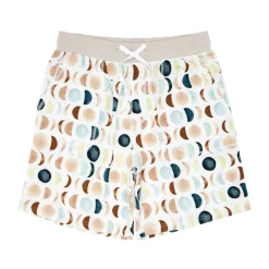 Daddy & Me|Full Family Matching<Little Sleepies Men's Pajama Shorts Luna Neutral