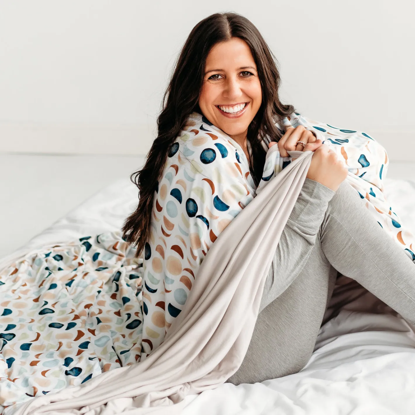 Cloud Blankets|Cloud Blankets<Little Sleepies Oversized Cloud Blanket® Luna Neutral