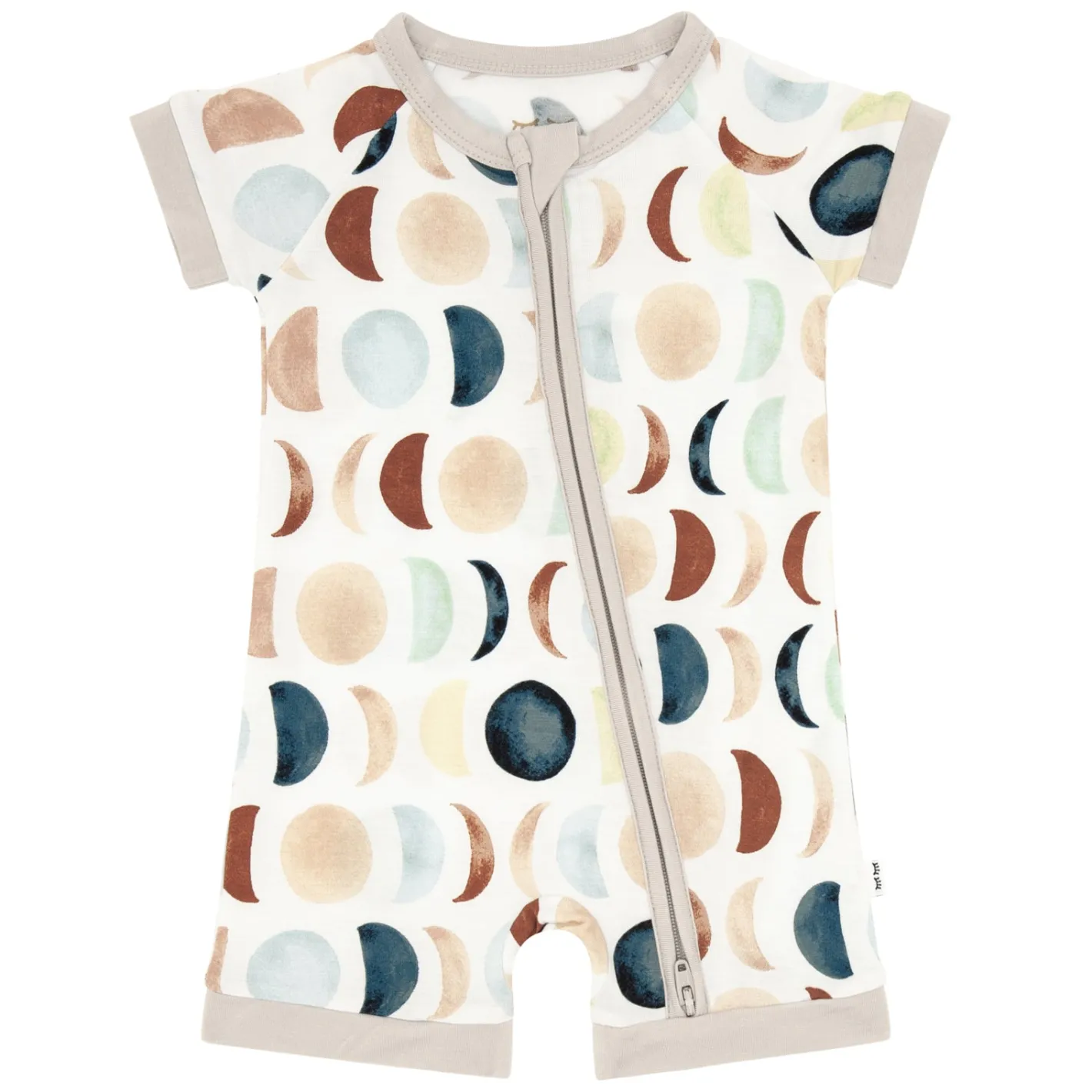 Zippies|Mommy & Me<Little Sleepies Shorty Zippy Luna Neutral