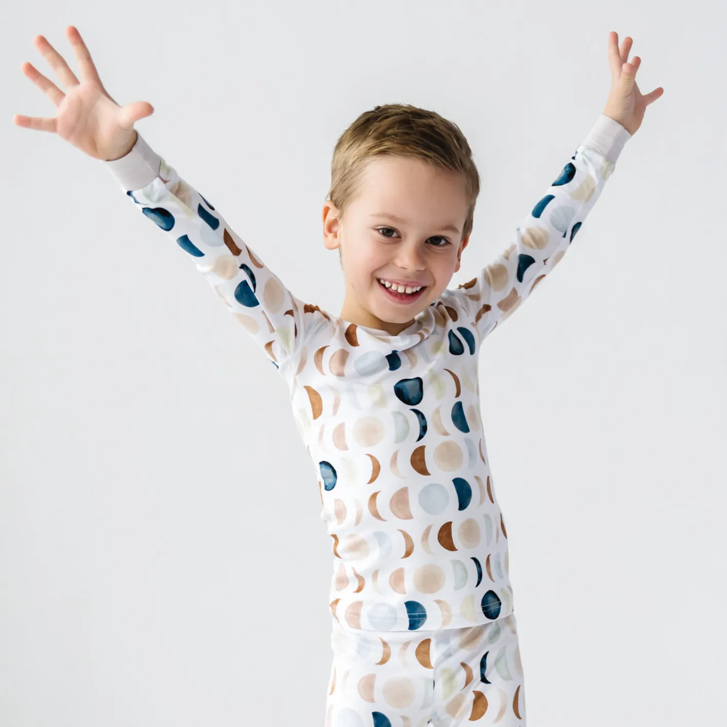 Two-Piece Pj Sets|Two-Piece Pj Sets<Little Sleepies Two-Piece Pajama Set Luna Neutral