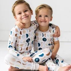 Two-Piece Pj Sets|Two-Piece Pj Sets<Little Sleepies Two-Piece Pajama Set Luna Neutral