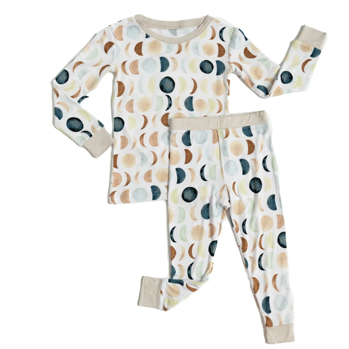 Two-Piece Pj Sets|Two-Piece Pj Sets<Little Sleepies Two-Piece Pajama Set Luna Neutral