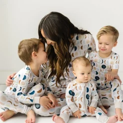 Mommy & Me|Mommy & Me<Little Sleepies Women's Pajama Top Luna Neutral