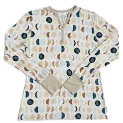 Mommy & Me|Mommy & Me<Little Sleepies Women's Pajama Top Luna Neutral