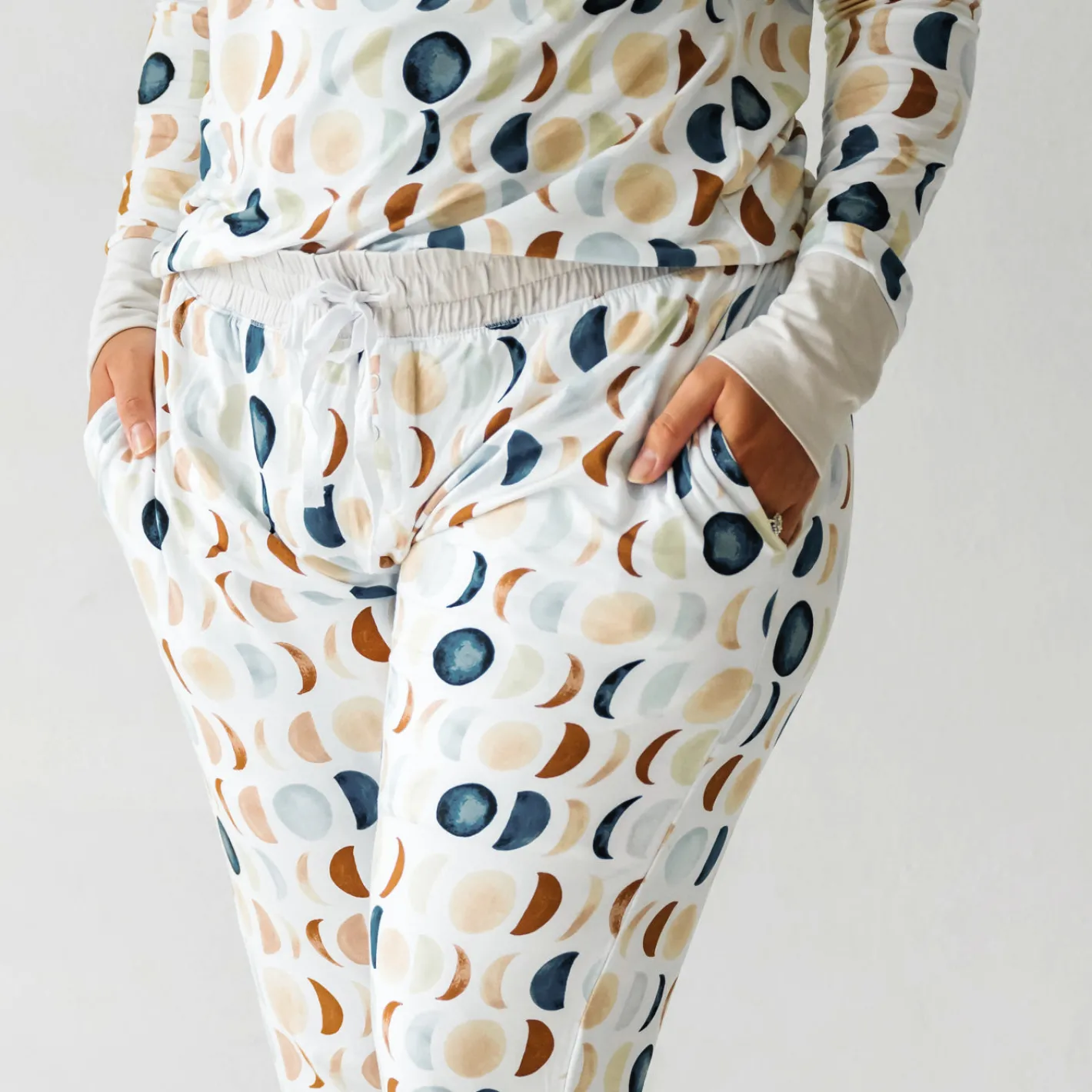 Mommy & Me|Mommy & Me<Little Sleepies Women's Pajama Pants Luna Neutral
