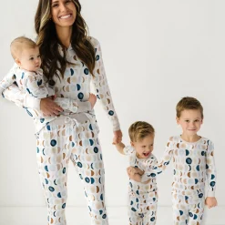Mommy & Me|Mommy & Me<Little Sleepies Women's Pajama Pants Luna Neutral