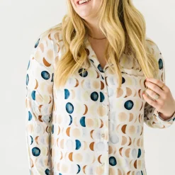 Mommy & Me|Mommy & Me<Little Sleepies Women's Sleep Shirt Luna Neutral
