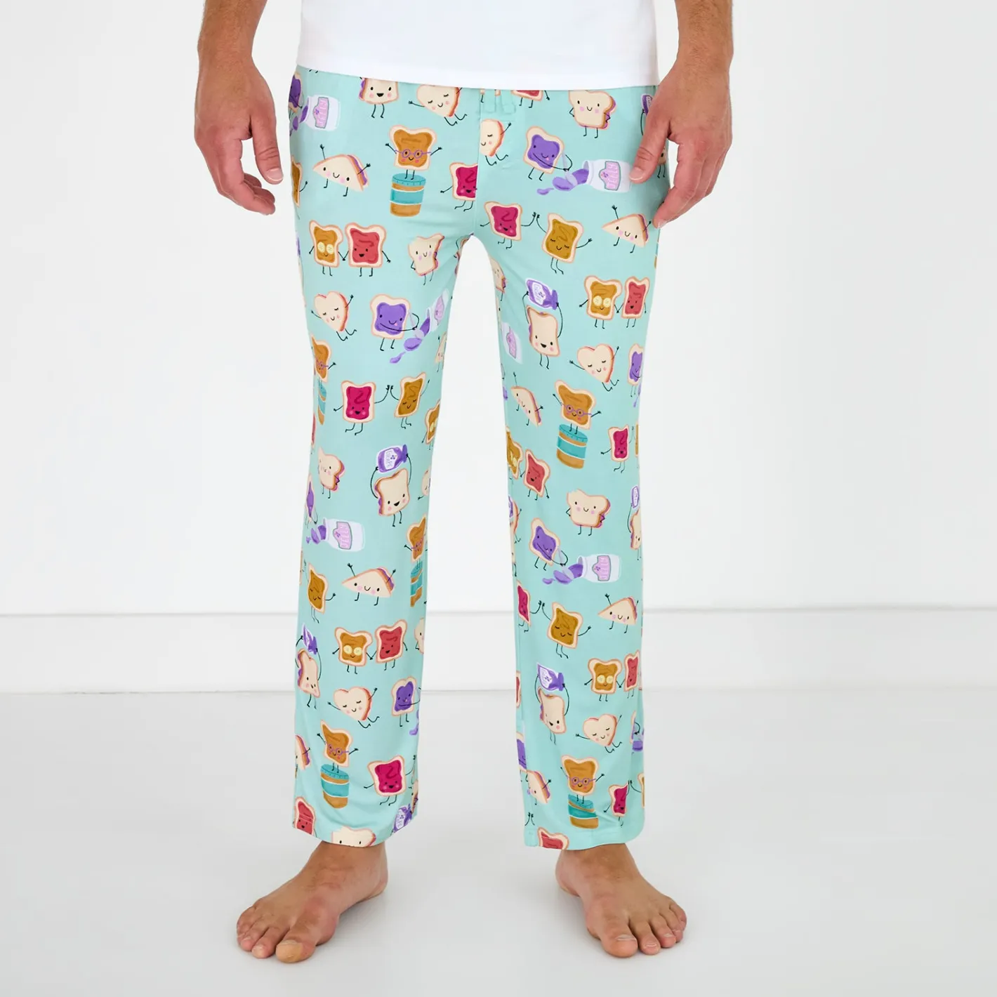 Daddy & Me|Full Family Matching<Little Sleepies Men's Pajama Pants Lunch Buddies
