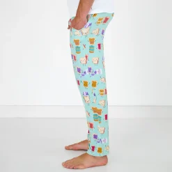 Daddy & Me|Full Family Matching<Little Sleepies Men's Pajama Pants Lunch Buddies