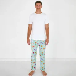Daddy & Me|Full Family Matching<Little Sleepies Men's Pajama Pants Lunch Buddies