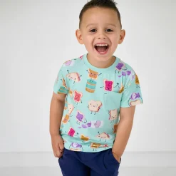 Tops & Tees|Tops & Tees<Little Sleepies Relaxed Pocket Tee Lunch Buddies