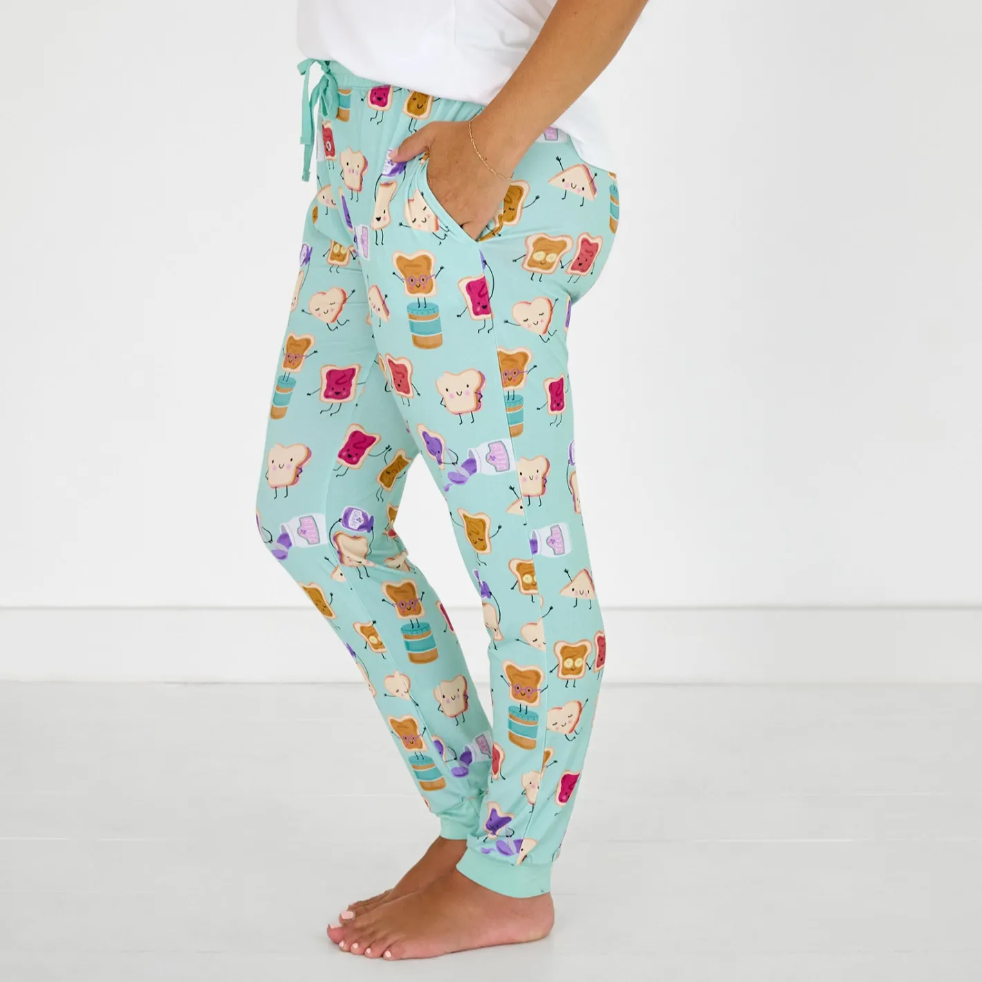 Mommy & Me|Mommy & Me<Little Sleepies Women's Pajama Pants Lunch Buddies
