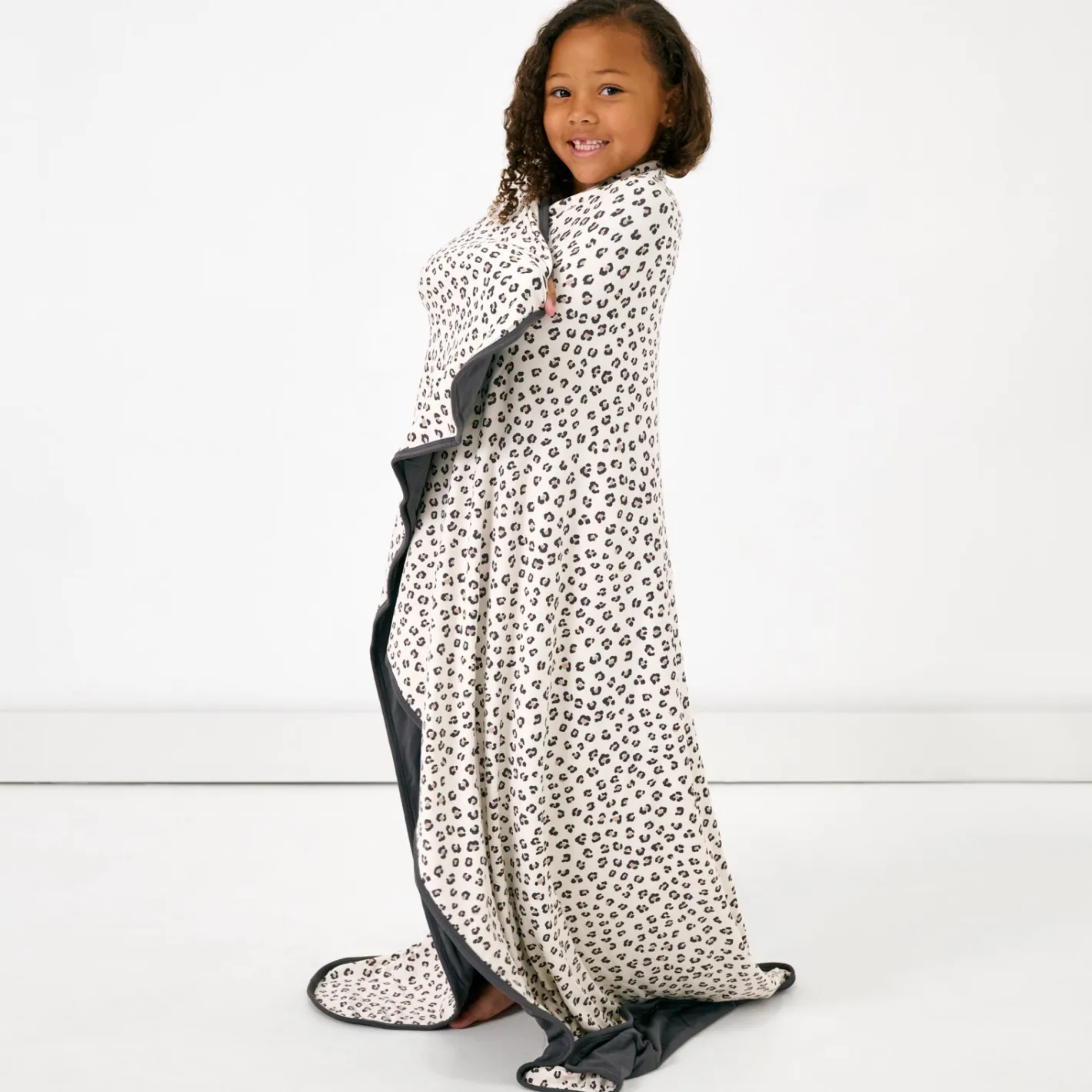 Cloud Blankets|Cloud Blankets<Little Sleepies Large Cloud Blanket® Luxe Leopard