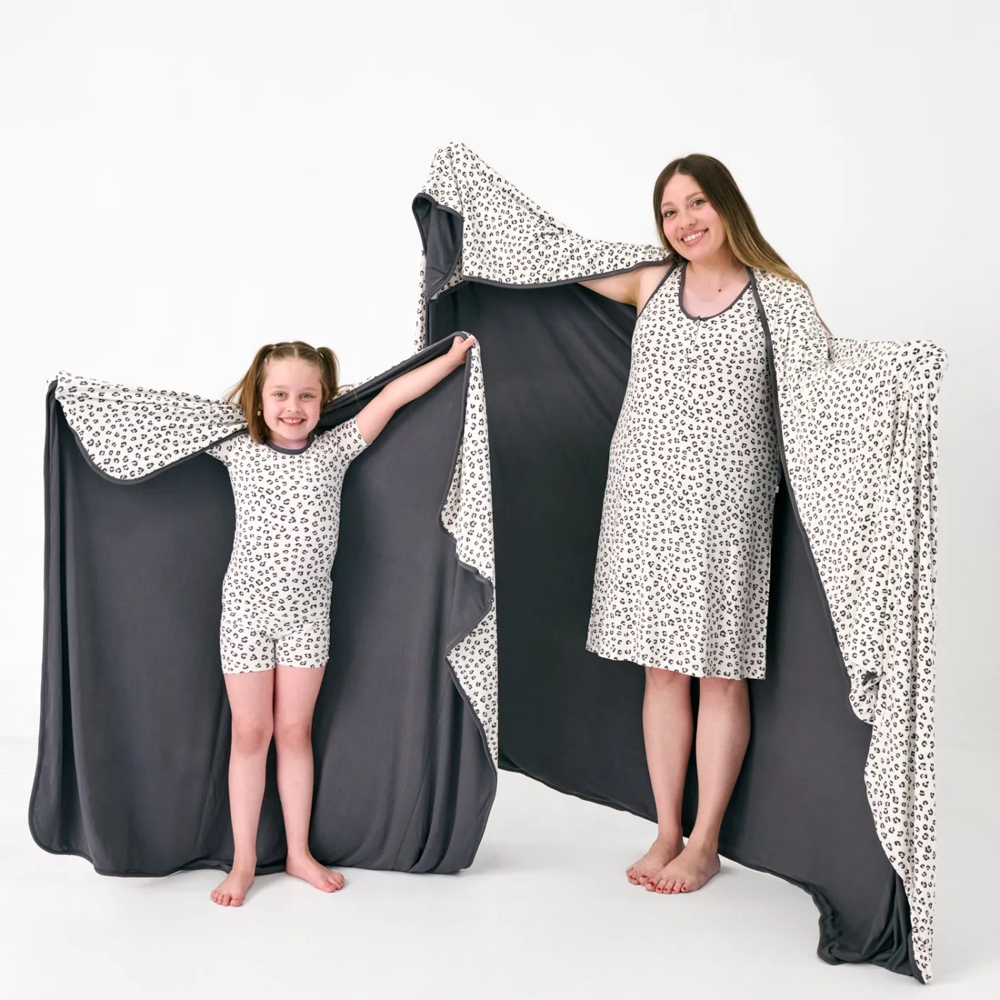 Cloud Blankets|Cloud Blankets<Little Sleepies Large Cloud Blanket® Luxe Leopard