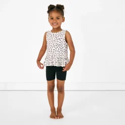 Tops & Tees|Tops & Tees<Little Sleepies Peplum Tank Luxe Leopard