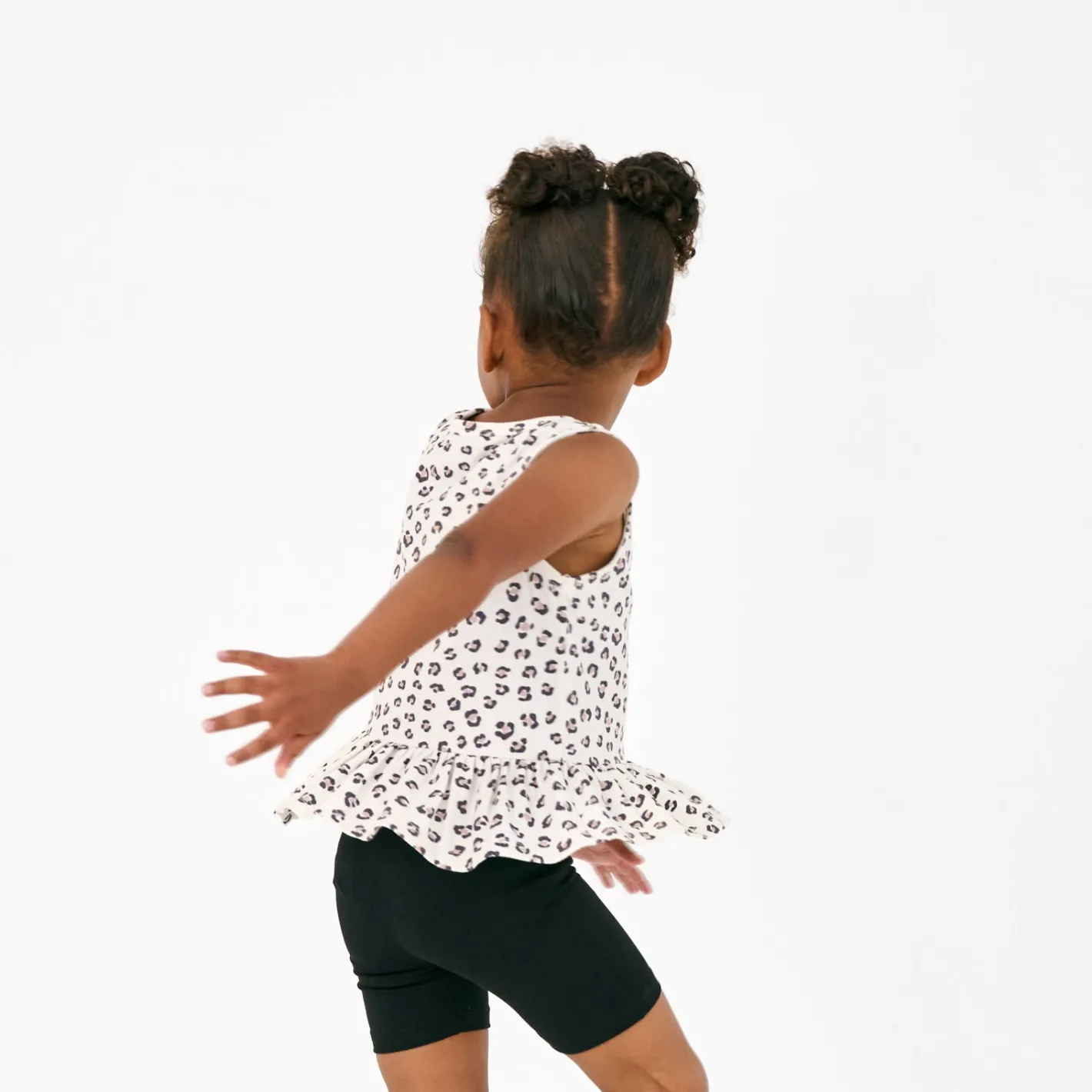 Tops & Tees|Tops & Tees<Little Sleepies Peplum Tank Luxe Leopard