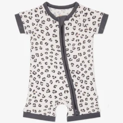 Zippies|Mommy & Me<Little Sleepies Shorty Zippy Luxe Leopard