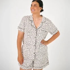 Mommy & Me|Mommy & Me<Little Sleepies Women's Pajama Set Luxe Leopard