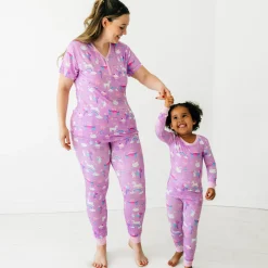 Mommy & Me|Mommy & Me<Little Sleepies Women's Pajama Pants Magical Birthday