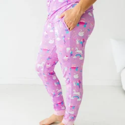 Mommy & Me|Mommy & Me<Little Sleepies Women's Pajama Pants Magical Birthday