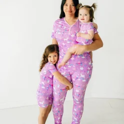 Mommy & Me|Mommy & Me<Little Sleepies Women's Pajama Pants Magical Birthday