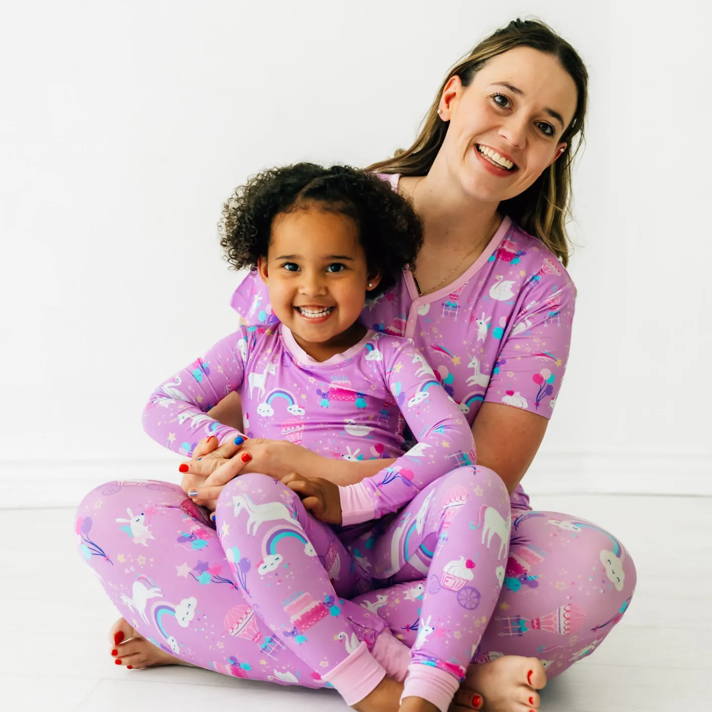 Mommy & Me|Mommy & Me<Little Sleepies Women's Pajama Pants Magical Birthday
