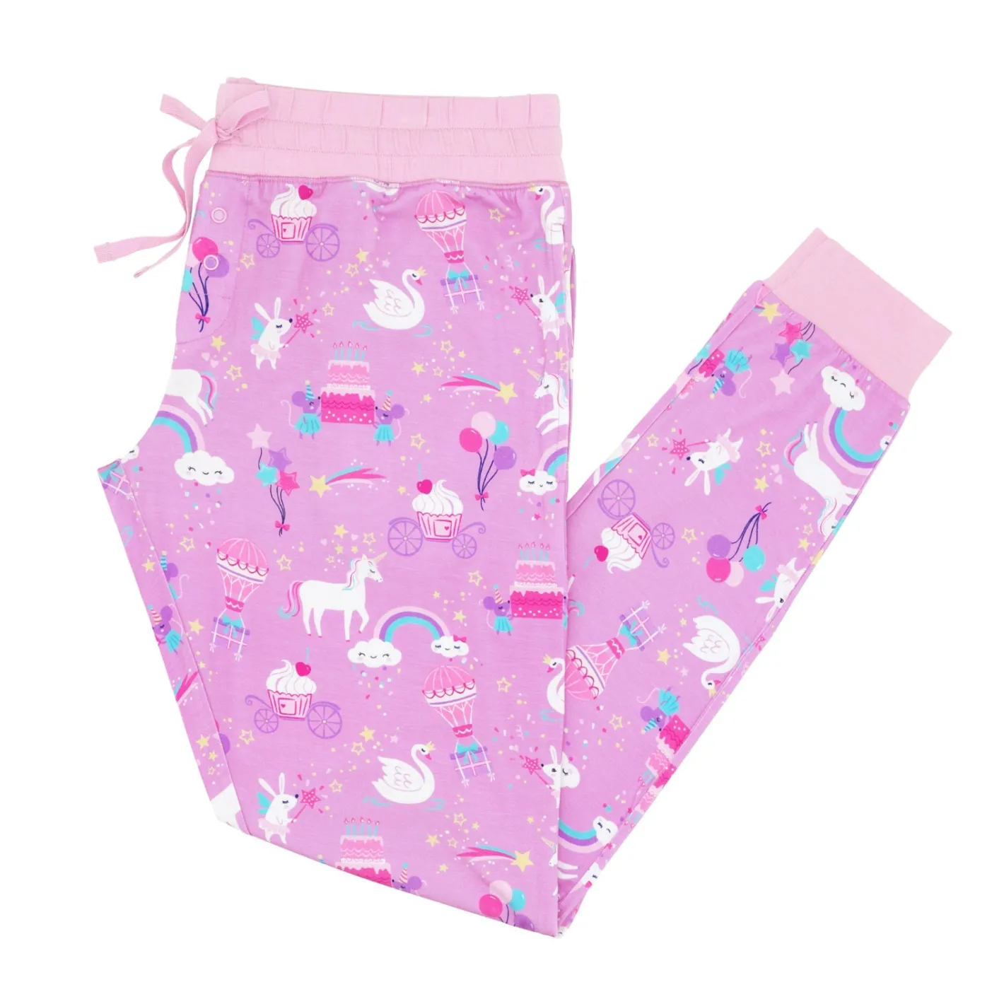 Mommy & Me|Mommy & Me<Little Sleepies Women's Pajama Pants Magical Birthday