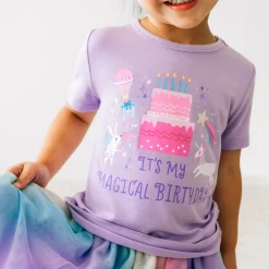Tops & Tees|Tops & Tees<Little Sleepies Magical Birthday Graphic Tee