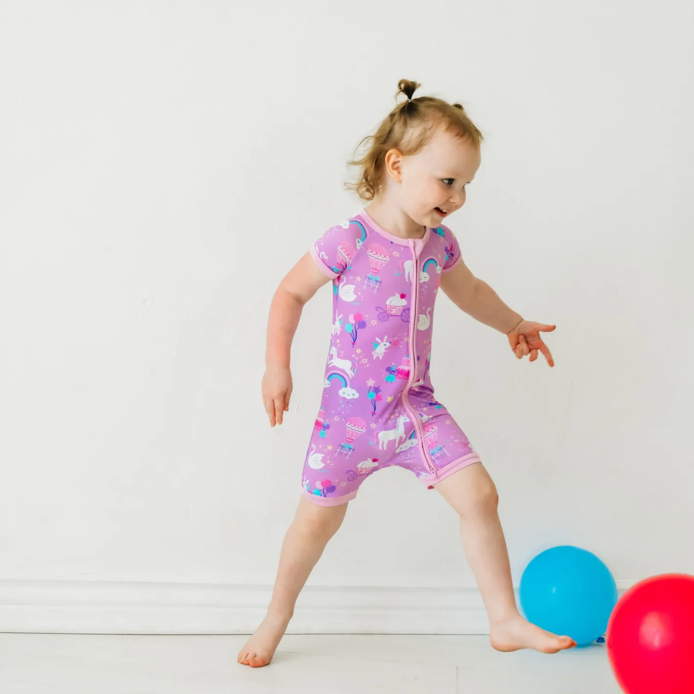 Zippies|Mommy & Me<Little Sleepies Shorty Zippy Magical Birthday