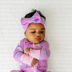 Hats & Headbands<Little Sleepies Luxe Bow Headband Magical Birthday