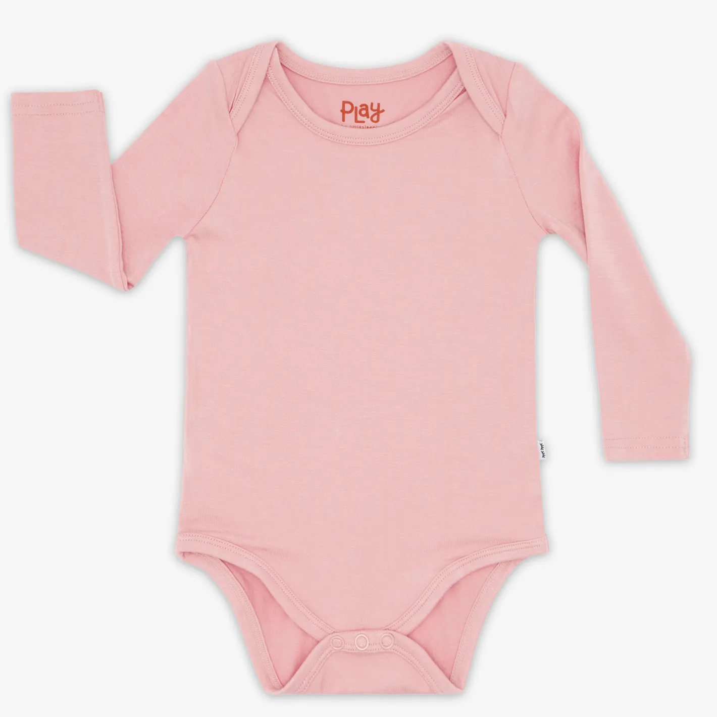 Bamboo Baby Clothes|Everyday Essentials<Little Sleepies Bodysuit Mauve Blush