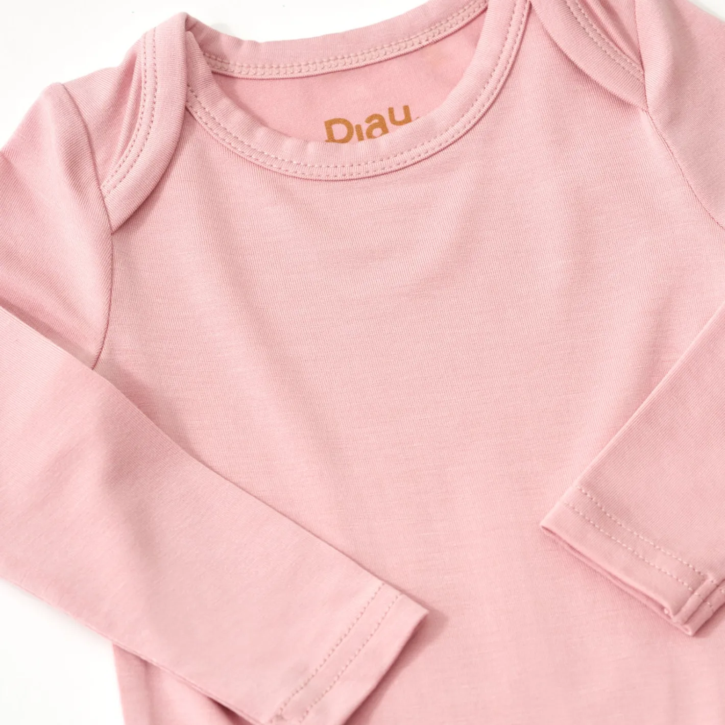 Bamboo Baby Clothes|Everyday Essentials<Little Sleepies Bodysuit Mauve Blush