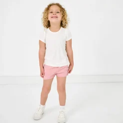Everyday Essentials|Everyday Essentials<Little Sleepies Dolphin Shorts Mauve Blush
