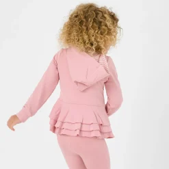 Everyday Essentials|Everyday Essentials<Little Sleepies Peplum Hoodie Mauve Blush