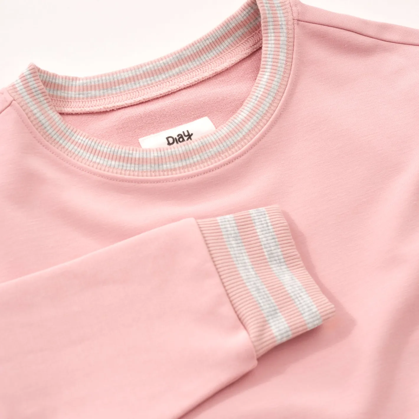 Sweaters & Hoodies|Sweaters & Hoodies<Little Sleepies Pocket Crewneck Mauve Blush