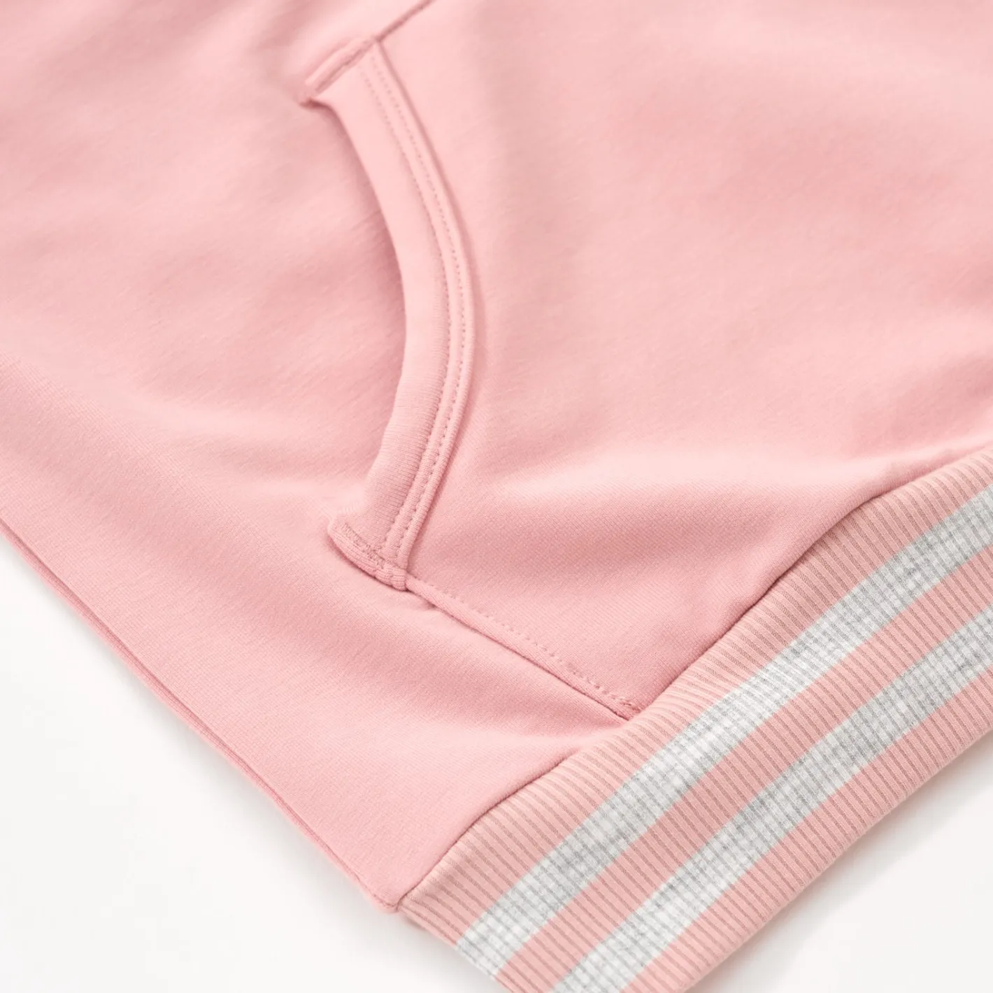 Sweaters & Hoodies|Sweaters & Hoodies<Little Sleepies Pocket Crewneck Mauve Blush