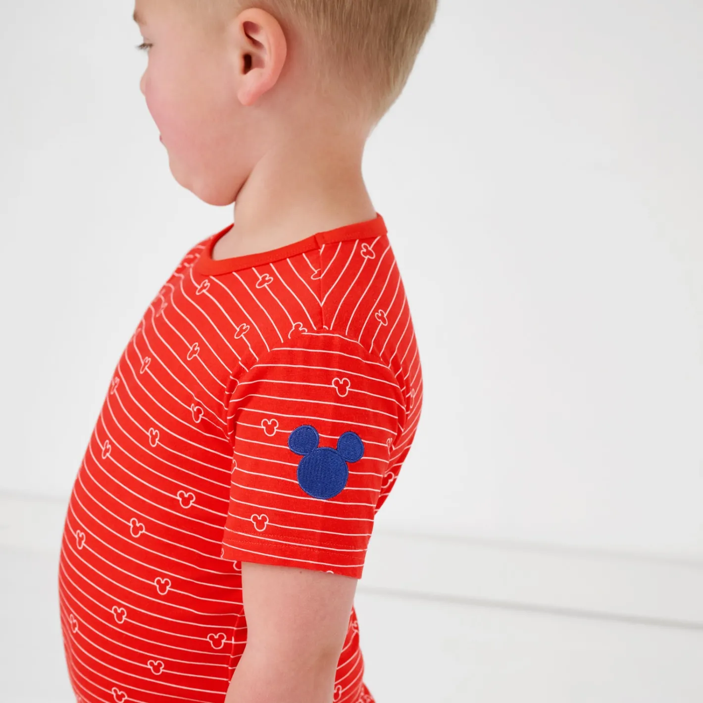 Tops & Tees|Tops & Tees<Little Sleepies Relaxed Tee Mickey Stripe