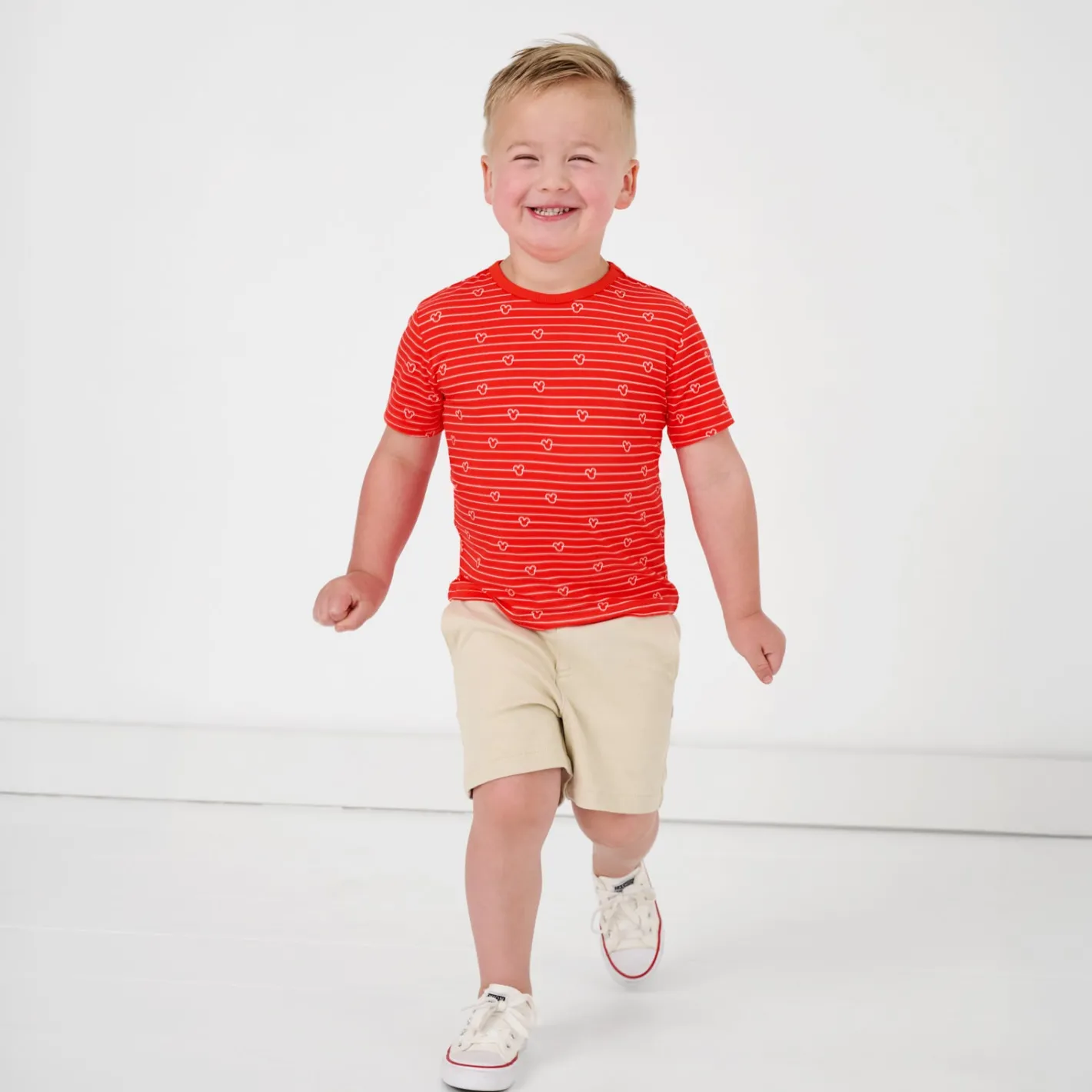 Tops & Tees|Tops & Tees<Little Sleepies Relaxed Tee Mickey Stripe