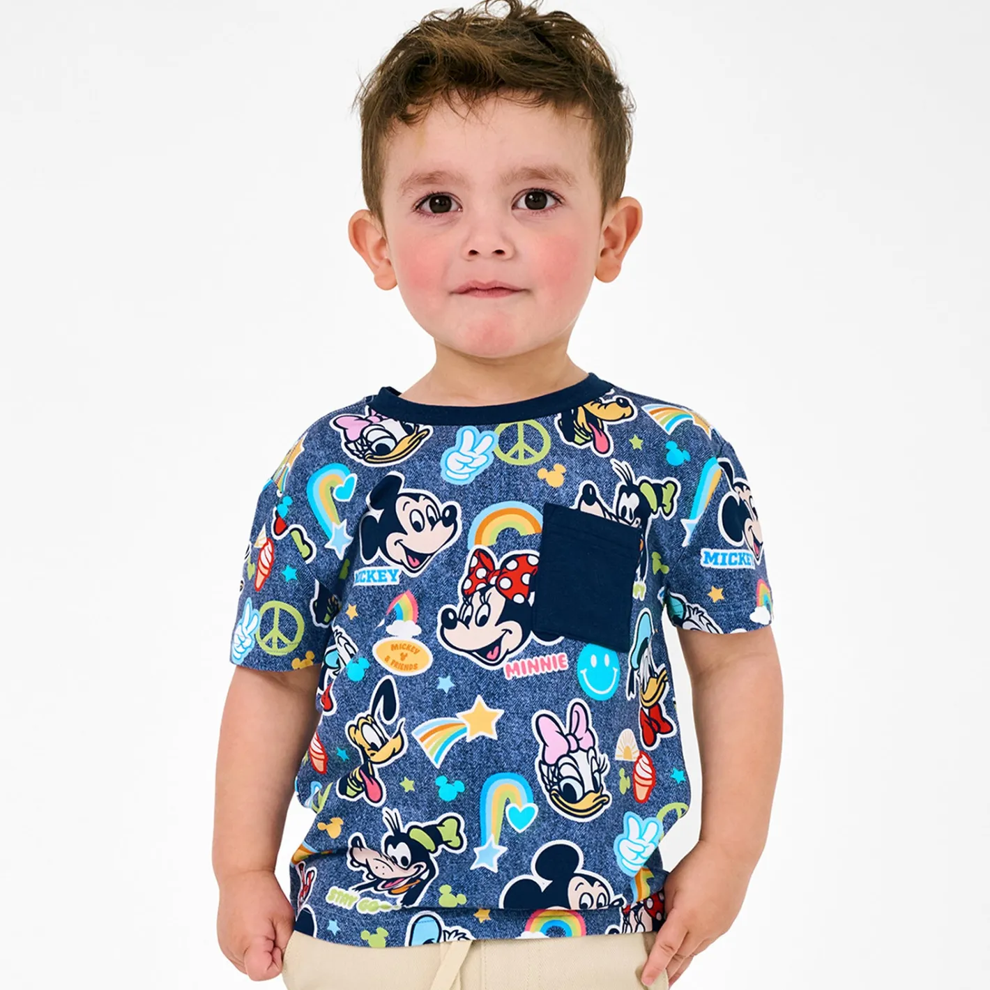 Tops & Tees|Tops & Tees<Little Sleepies Relaxed Pocket Tee Mickey's Clubhouse